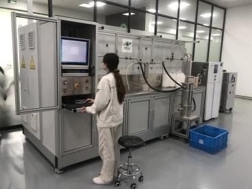 Configuração do teste de resistência de fluxo  1