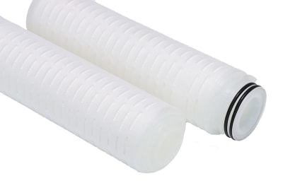 Filtro Cartucho de Membrana de PTFE com Estrutura de PFA Resistente à Corrosão, Série PLPF