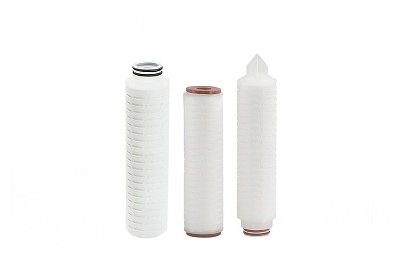 Filtro Cartucho de Membrana de PTFE Resistente à Corrosão e à Oxidação, Série PLPT